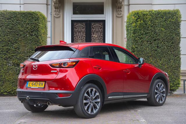 Mazda CX-3 2.0 SkyActiv-G 120 Luxury TREKHAAK | HUD | CAMERA | KEYLESS | DODEHOEK | LEDER