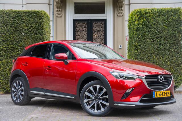 Mazda CX-3 2.0 SkyActiv-G 120 Luxury TREKHAAK | HUD | CAMERA | KEYLESS | DODEHOEK | LEDER