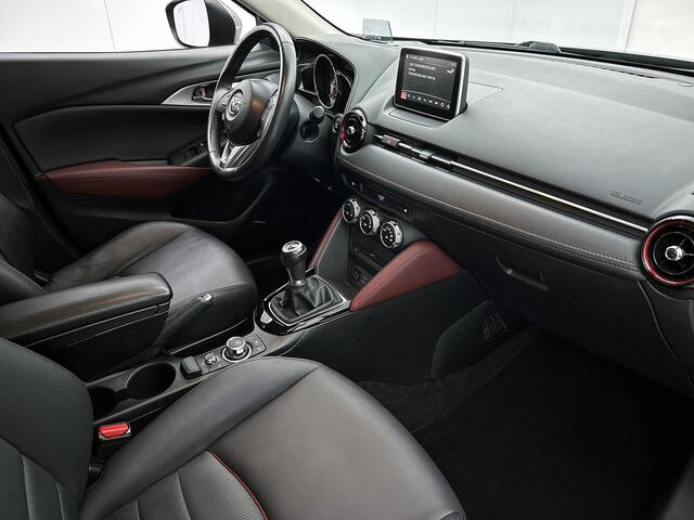 Mazda CX-3 2.0 SkyActiv-G 120 GT-M | Zwart-Leder | HUD | Bose Audio | 18" LMV |