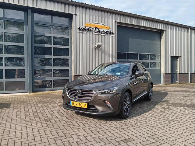 Mazda CX-3 SkyActiv-G 120PK. GTM navi clima/cruise leder trekhaak.Autom AUR Camera PDC