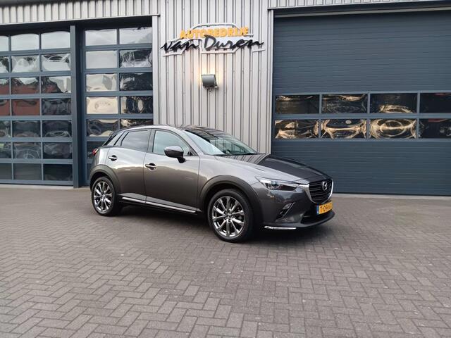Mazda CX-3 Skyactiv Luxury 120pk Navi Cruise/Clima AUR-Camera PDC v+a Apple play Trekhaak Head up 18inch