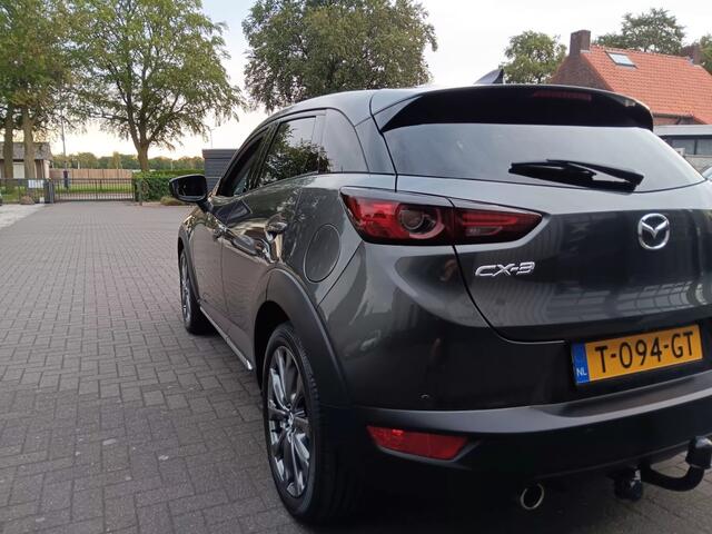 Mazda CX-3 Skyactiv Luxury 120pk Navi Cruise/Clima AUR-Camera PDC v+a Apple play Trekhaak Head up 18inch