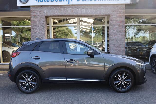 Mazda CX-3 2.0 SkyActiv-G 120 GT-Luxury HUD/ADD LEER CAMERA DAB 18"LMV NAVI STOELVERWARMING 2xKEYLESS CRUISE CLIMA