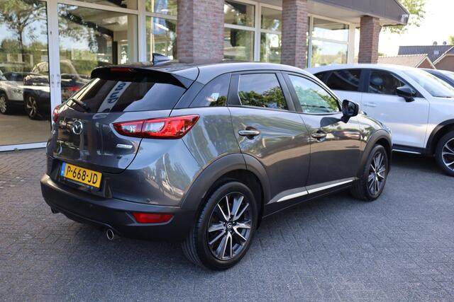 Mazda CX-3 2.0 SkyActiv-G 120 GT-Luxury HUD/ADD LEER CAMERA DAB 18"LMV NAVI STOELVERWARMING 2xKEYLESS CRUISE CLIMA