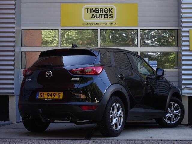Mazda CX-3 2.0 SkyActiv 120pk Aut. *Navi/Stoelverw/Cam/Trekhaak/Orig NL*