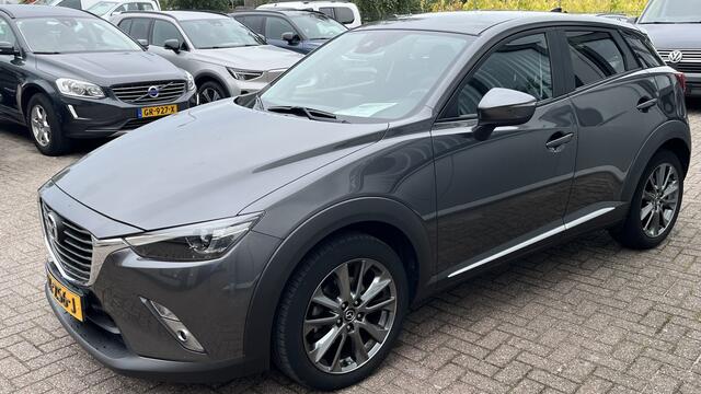 Mazda CX-3 2.0 SkyActiv-G 120 GT-Luxury | Head-up | Getinte ramen | Automaat | Leer | Stoel verwarming