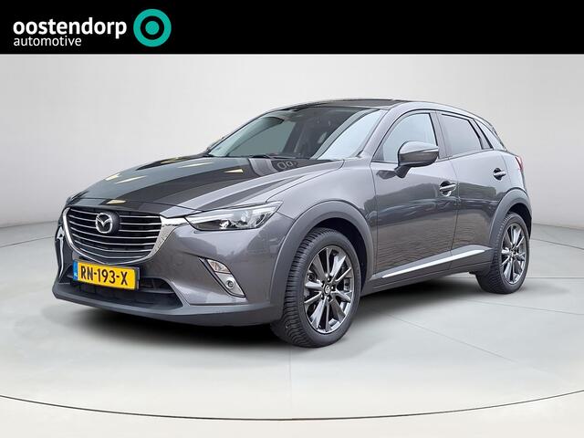Mazda CX-3 2.0 SkyActiv-G 120 GT-Luxury | Stoelverwarming | Lichtmetalen velgen | Elektrische verstelbare stoelen met geheugen | Achteruitrijcamera | Head-up display |