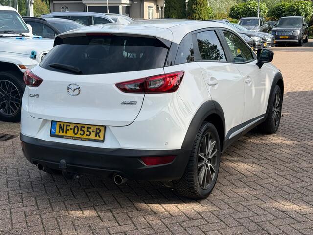 Mazda CX-3 2.0 SkyActiv-G 120 GT-M Line / Trekhaak / Camera / Leder / Head-up / Bose / Navigatie / Cruise Control / Keyless / Stoelverwarming