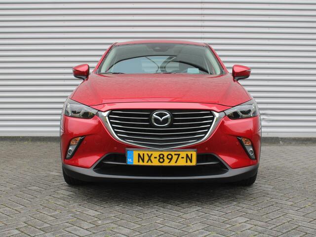 Mazda CX-3 2.0 SkyActiv-G 120 GT-M | Stuur-/stoelverwarming | Leer | Dodehoek detectie | Camera | Bose | HUD | LED | 18" LM | Cruise adapt. | Navi | Clima |