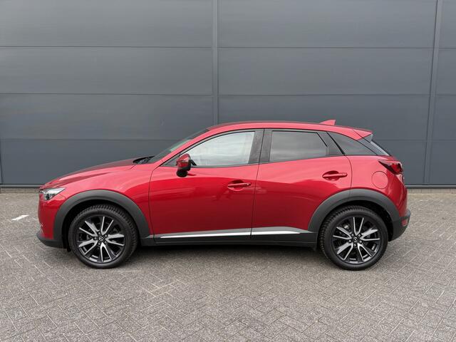 Mazda CX-3 2.0 SkyActiv-G 120 GT-Luxury (Camera - Leder incl verwarming - LED - Bose - Head up - Keyless Entry - Automatische Airco - Adaptieve Cruise Controle)