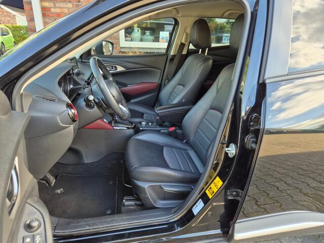 Mazda CX-3 2.0 SAG Skylease GT, Camera, Automaat, Stoelverwarming, Leer, HUD, Trekhaak, ALL In prijs!