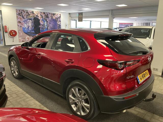Mazda CX-30 2.0 e-SkyActiv-X180 M Hybrid Comfort , Trekhaak, Leder, LMV 18 Inch, Navi, Apple Carplay, Camera, PDC, HUD, Adap.Cruise, Stuur/Stoelverwarming
