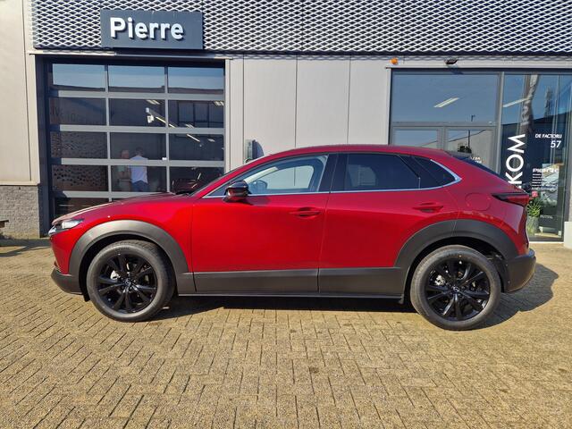 Mazda CX-30 2.0 e-SkyActiv-X M Hybrid Homura | 18-INCH LMV BLACK | AUTOM ACHTERKLEP | STOELVERW |