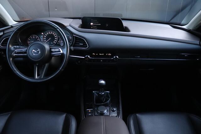 Mazda CX-30 2.0 e-SkyActiv-G M Hybrid Comfort | NL AUTO | LEDER | STOEL/STUURVERWARMING | HEAD-UP | CAMERA | AIRCO | NAVI | CRUISE |