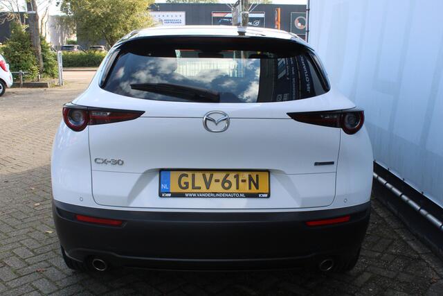 Mazda CX-30 2.0 e-SkyActiv-G M Hybrid Airco, cruise, AppleCarPlay/AndroidAuto, navigatie, PDC achter