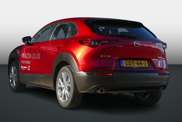 Mazda CX-30 2.0 e-SkyActiv-G M Hybrid Exclusive-line | Adapt. Cruise | Apple/Android | Bose | 360 camera | Clima | RIJKLAARPRIJS!!