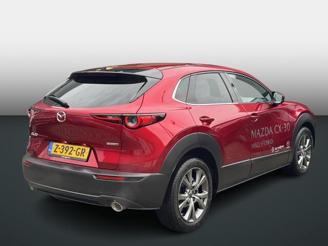 Mazda CX-30 2.0 e-SkyActiv-X M Hybrid Exclusive-line | AUTOMAAT | 360 View | Leder | RIJKLAARPRIJS!