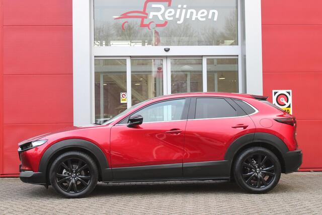 Mazda CX-30 2.0 e-SkyActiv-G M Hybrid 150PK AUTOMAAT NAGISA | ELEKTRISCH VERSTELBARE VOORSTOELEN | BESTUURDERSSTOEL MET GEHEUGENFUNCTIE | STOELVERWARMING | BOSE AUDIO SYSTEM | FULL LED KOPLAMPEN | HEAD UP DISPLAY GEKOPPELD AAN STOELGEHEUGEN | CLIMATE CONTROL | DRAADL