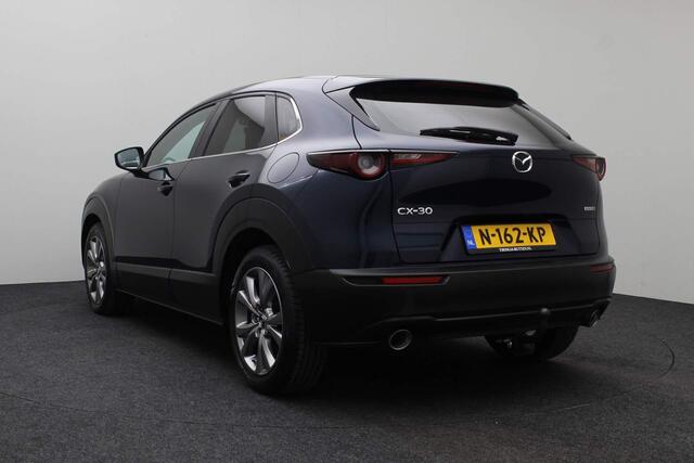 Mazda CX-30 2.0 e-SkyActiv-X M Hybrid Comfort 2021 | Goed Onderhouden | Trekhaak | Navigatie | DAB Radio | Adaptive Cruise Control | Stuurwiel Bediening | Stoelverwarming | Achteruitrij Camera | 2 Sleutels