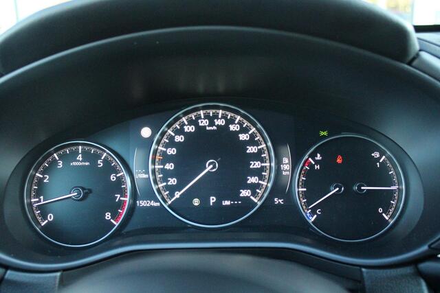 Mazda CX-30 2.0 e-SkyActiv-G M 150PK AUTOMAAT Hybrid HOMURA | HEAD UP DISPLAY | NAVIGATIE | ELEKTRISCHE ACHTERKLEP | DODEHOEK DETECTIE | APPLE CARPLAY/ANDROID AUTO | STOEL VERWARMING | ADAPTIVE CRUISE CONTROL | CLIMATE CONTROL | LICHTMETALEN VELGEN BLACK | GETINTE RU