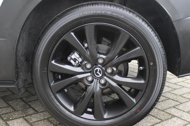 Mazda CX-30 2.0 e-SkyActiv-G M 150PK AUTOMAAT Hybrid HOMURA | HEAD UP DISPLAY | NAVIGATIE | ELEKTRISCHE ACHTERKLEP | DODEHOEK DETECTIE | APPLE CARPLAY/ANDROID AUTO | STOEL VERWARMING | ADAPTIVE CRUISE CONTROL | CLIMATE CONTROL | LICHTMETALEN VELGEN BLACK | GETINTE RU