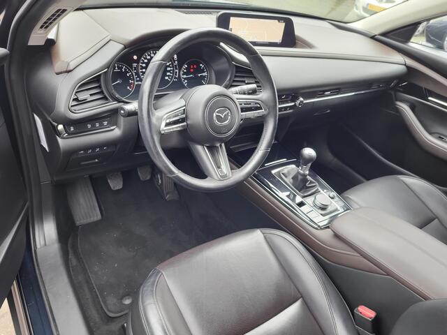 Mazda CX-30 2.0 e-SkyActiv-X M Hybrid 187PK Luxury, Bose, Leer, Rijklaat met beurt & garantie!
