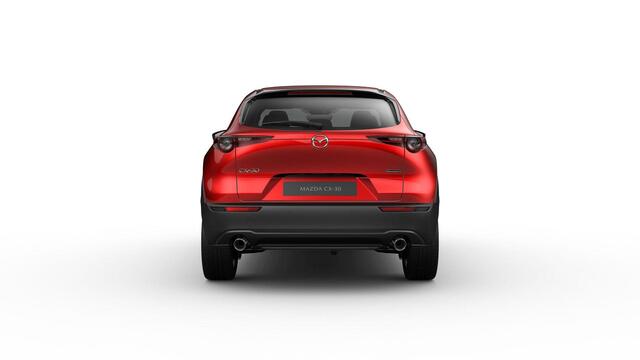 Mazda CX-30 e-Skyactiv X 186 6AT Takumi Black Comfort Pack | 18-inch lichtmetalen velgen, Silver | 360° View Monitor | 7-inch digitale meterset