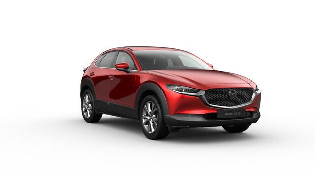 Mazda CX-30 e-Skyactiv X 186 6AT Takumi Black Comfort Pack | 18-inch lichtmetalen velgen, Silver | 360° View Monitor | 7-inch digitale meterset