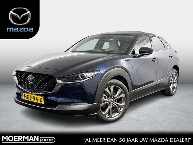 Mazda CX-30 2.0 e-SkyActiv-X M Hybrid Luxury / Automaat / Schuifdak / Bose Premium / Leder / Navigatie