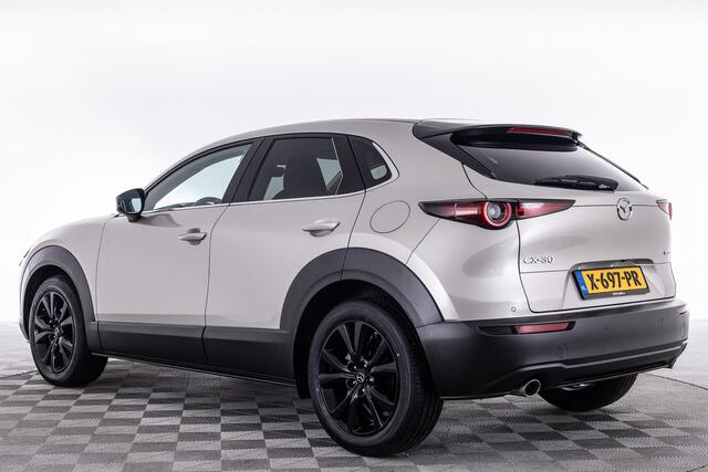 Mazda CX-30 2.0 e-SkyActiv-G M Hybrid Homura | AUTOMAAT | APPLE CARPLAY | 18 INCH LM | ADAPTIEF CRUISE CONTROL | DODEHOEK DETECTIE | * 6 JAAR FABRIEKSGARANTIE |