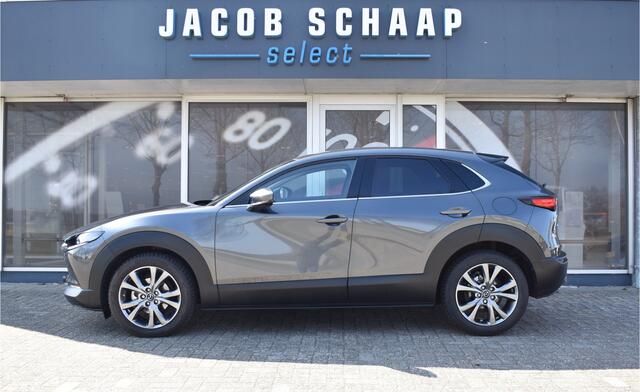 Mazda CX-30 2.0 e-SkyActiv-X M Hybrid Luxury Automaat / Leder / Head Up / Adap. Cruise / 18" LM / Carplay