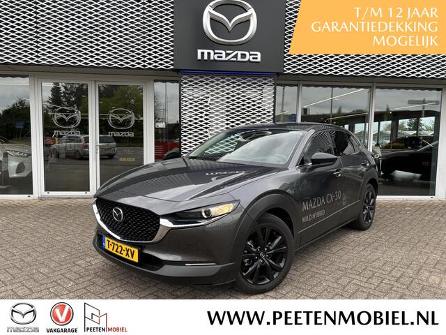 Mazda CX-30 2.0 e-SkyActiv-G M Hybrid Homura | 4 SEASON BANDEN | 6 JAAR GARANTIE |