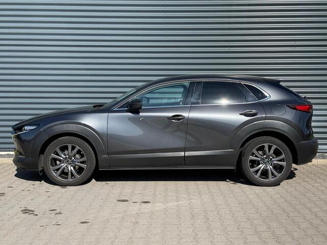 Mazda CX-30 2.0 e-SkyActiv-X M Hybrid Luxury 180pk | Afneembare Trekhaak | Adaptive Cruise | Lederen Sportstoelen Memory | Head Up | Keyless | Apple Carplay |