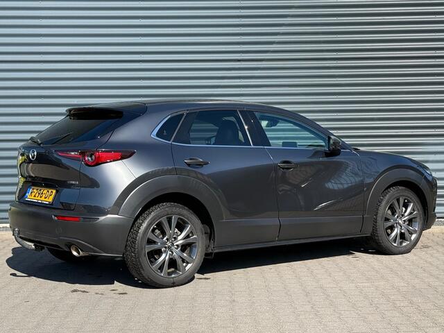 Mazda CX-30 2.0 e-SkyActiv-X M Hybrid Luxury 180pk | Afneembare Trekhaak | Adaptive Cruise | Lederen Sportstoelen Memory | Head Up | Keyless | Apple Carplay |