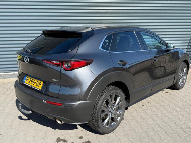 Mazda CX-30 2.0 e-SkyActiv-X M Hybrid Luxury 180pk | Afneembare Trekhaak | Adaptive Cruise | Lederen Sportstoelen Memory | Head Up | Keyless | Apple Carplay |