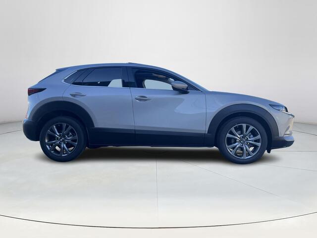 Mazda CX-30 2.0 e-SkyActiv-X M Hybrid Takumi Schuifkantel dak | Automaat | Stoelgeheugen | Draadloze Apple carplay en Android Auto | 360 camera | Headup Display | Dodehoeksensoren | Stoel en stuurverwarming | Elektrische Achterklep | Adaptieve Cruise Control | Bose 