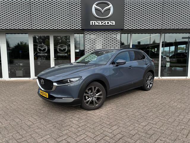 Mazda CX-30 2.0 e-SkyActiv-X M Hybrid Luxury | FABRIEKSGARANTIE T/M 2/2029 |DEALERONDERHOUDEN | I-ACTIVE SENSE PAKKET | SCHUIFKANTELDAK | | 4-SEIZOENSBANDEN |