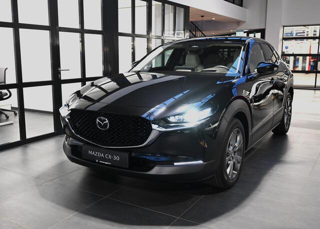 Mazda CX-30 e-SkyActiv-X 186 automaat Exclusive-line met White Comfort Pack/Driver Assistance & Sound Pack en Design Pack *BTW* *Dealeronderhouden* *All-in prijs*