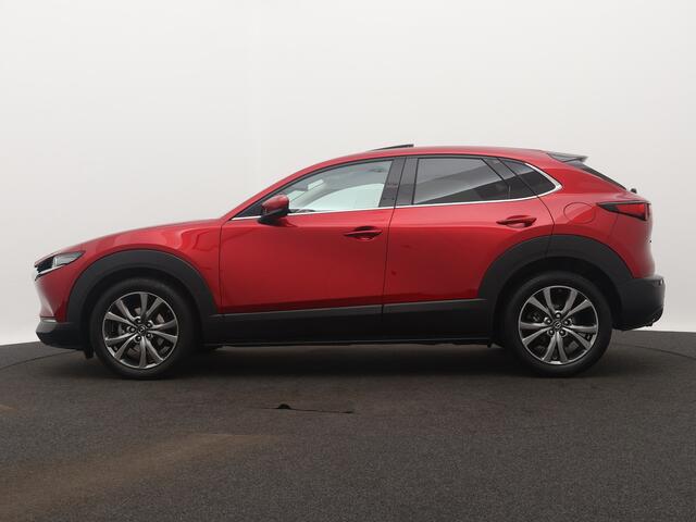 Mazda CX-30 2.0 e-SkyActiv-X M Hybrid Luxury | Schuif-kantel dak | Leder | Trekhaak | 1e eigenaar | NL auto