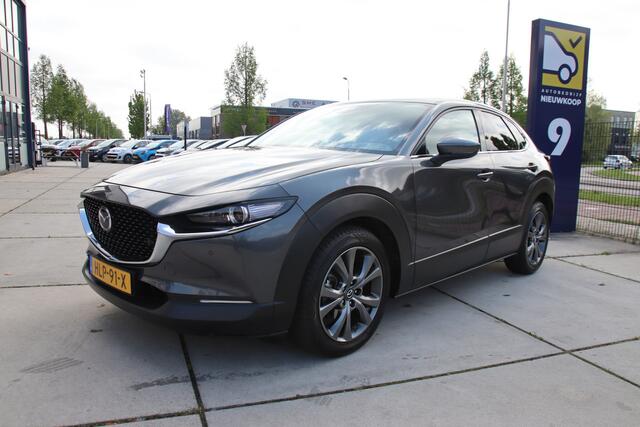 Mazda CX-30 2.0 e-SkyActiv-X M Hybrid Luxury Leder, stuur-stoel verw, LED, BOMVOL! Aanbieding!