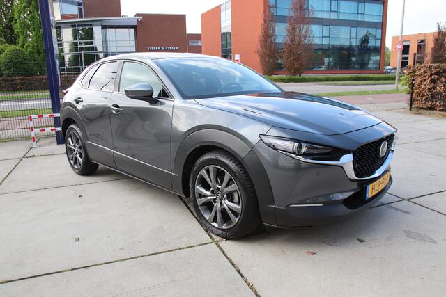 Mazda CX-30 2.0 e-SkyActiv-X M Hybrid Luxury Leder, stuur-stoel verw, LED, BOMVOL! Aanbieding!