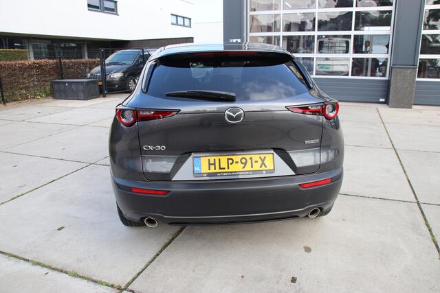 Mazda CX-30 2.0 e-SkyActiv-X M Hybrid Luxury Leder, stuur-stoel verw, LED, BOMVOL! Aanbieding!