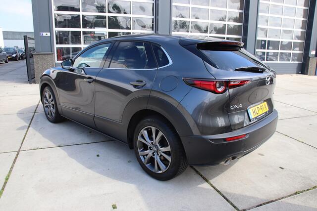 Mazda CX-30 2.0 e-SkyActiv-X M Hybrid Luxury Leder, stuur-stoel verw, LED, BOMVOL! Aanbieding!