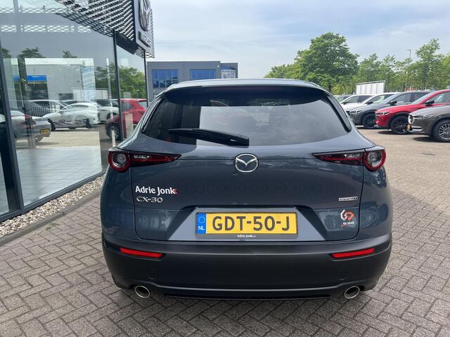 Mazda CX-30 2.0 e-SkyActiv-X M Hybrid Exclusive-line | AUTOMAAT | APPLE CARPLAY | 360 CAMERA | LEDER | BOSE AUDIO | 18 INCH LM | DEMO | * 6 JAAR FABRIEKSGARANTIE |
