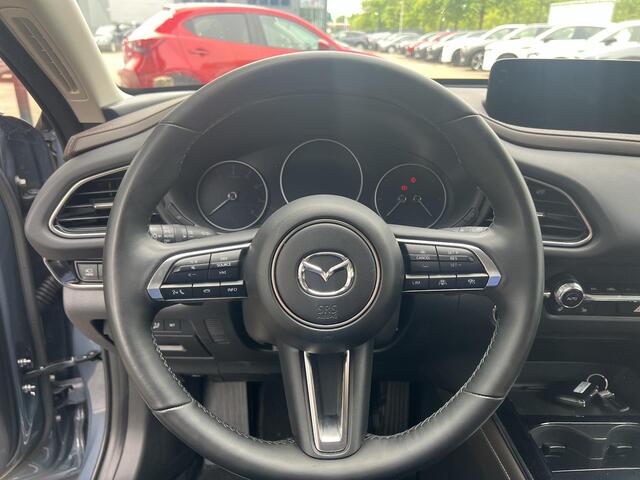 Mazda CX-30 2.0 e-SkyActiv-X M Hybrid Exclusive-line | AUTOMAAT | APPLE CARPLAY | 360 CAMERA | LEDER | BOSE AUDIO | 18 INCH LM | DEMO | * 6 JAAR FABRIEKSGARANTIE |