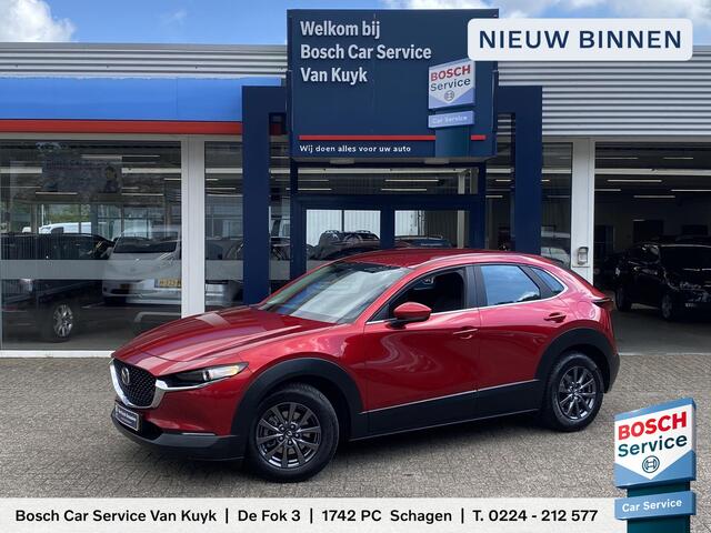 Mazda CX-30 2.0 e-SkyActiv-G M Hybrid Comfort / NL-Auto / Adaptieve Cruise-Control / Stoelverwarming / Stuurverwarming / Climate-Control / Apple-Carplay & Android-Auto / Head-Up-Display / DAB Radio-Bluetooth / Navi / Afneembare-Trekhaak / Dodehoek-Detectie / PDC V+A 