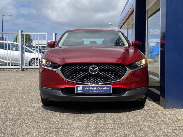 Mazda CX-30 2.0 e-SkyActiv-G M Hybrid Comfort / NL-Auto / Adaptieve Cruise-Control / Stoelverwarming / Stuurverwarming / Climate-Control / Apple-Carplay & Android-Auto / Head-Up-Display / DAB Radio-Bluetooth / Navi / Afneembare-Trekhaak / Dodehoek-Detectie / PDC V+A 