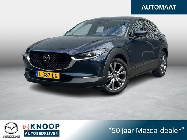 Mazda CX-30 2.0 e-SkyActiv-X M Hybrid Luxury | Leder | Camera | Dealeronderhouden |