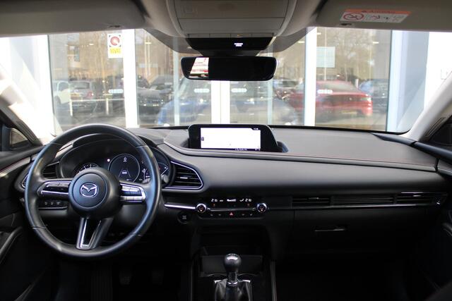 Mazda CX-30 2.0 e-SkyActiv-X MILD Hybrid 187PK HOMURA | DRAADLOOS APPLE CARPLAY/ANDROID AUTO | FULL LED KOPLAMPEN | DAB+ RADIO | CLIMATE CONTROL | STOEL VERWARMING | ADAPTIVE CRUISE CONTROL | LICHTMETALEN VELGEN BLACK | ALL SEASON BANDEN | DODEHOEK DETECTIE | ELEKTRI