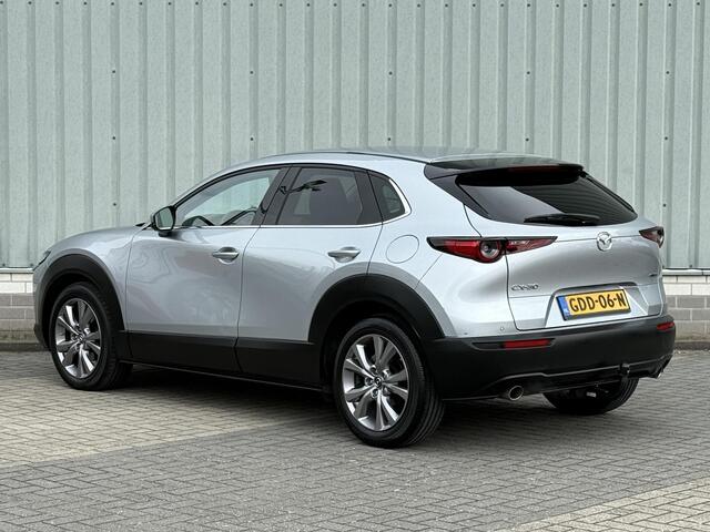 Mazda CX-30 2.0 e-SkyActiv-G M Hybrid Comfort / Automaat / Trekhaak Afneembaar 1.300 KG Trekgewicht / Dealer Onderhouden / Parkeersensoren Voor & Achter / 360 Graden Camera / Climate Control / Bose Audio / Adaptieve Cruise Control / Navigatie / Stoel- & Stuurverwarmi
